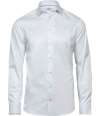 T4021 4021 Tee Jays Luxury Slim Fit Long Sleeve Oxford Shirt White colour image